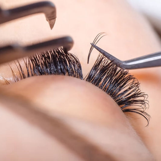 Remplissage des extensions de cils